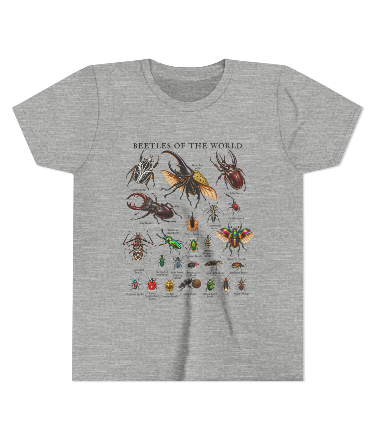 Beetles of the World Youth Shirt