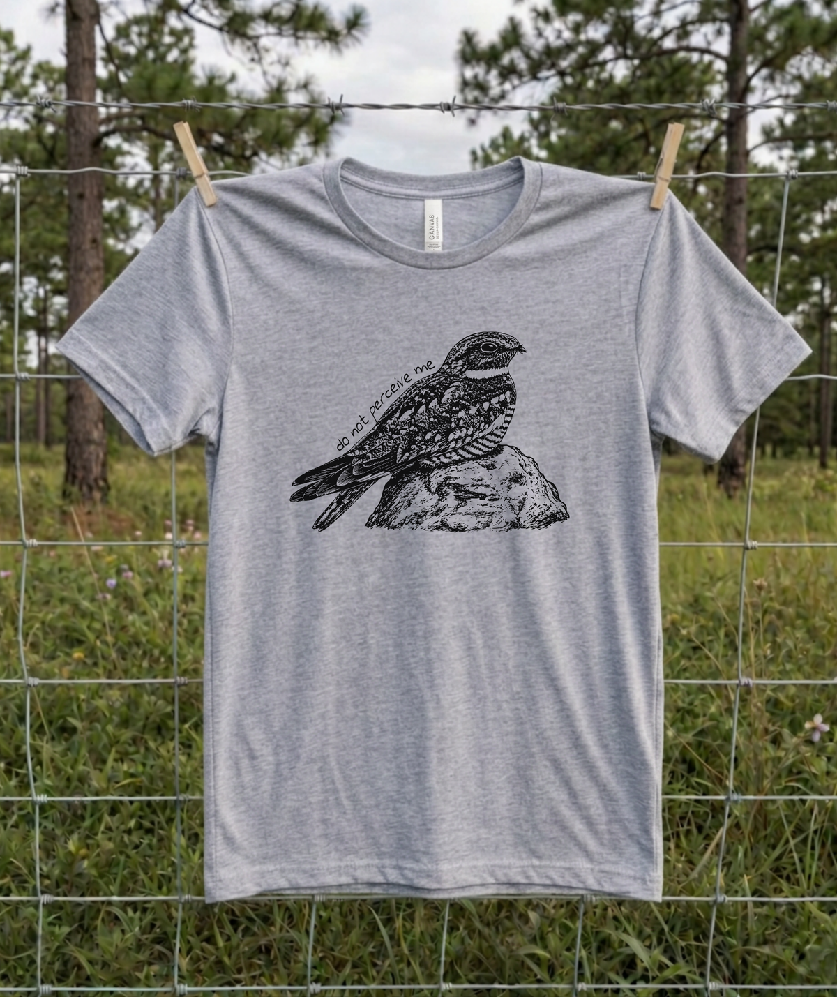 Common Nighthawk Shirt - Do Not Perceive Me