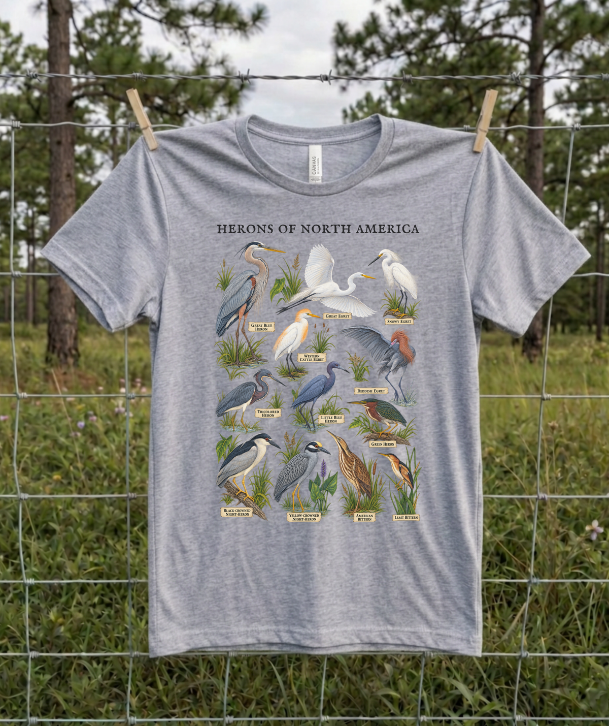 Herons of North America Shirt
