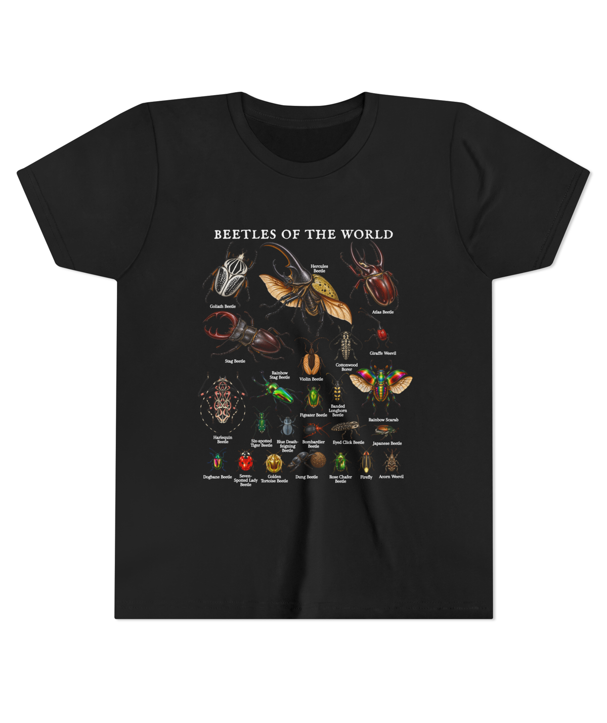Beetles of the World Youth Shirt
