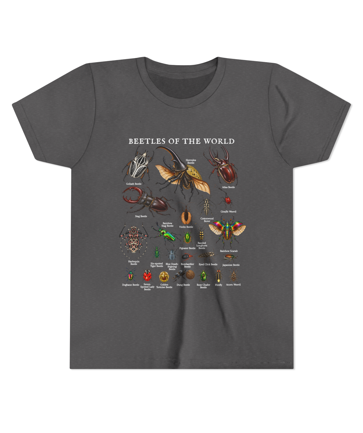 Beetles of the World Youth Shirt