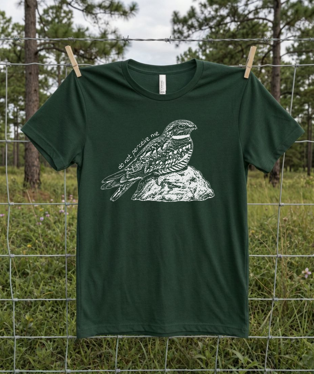 Common Nighthawk Shirt - Do Not Perceive Me