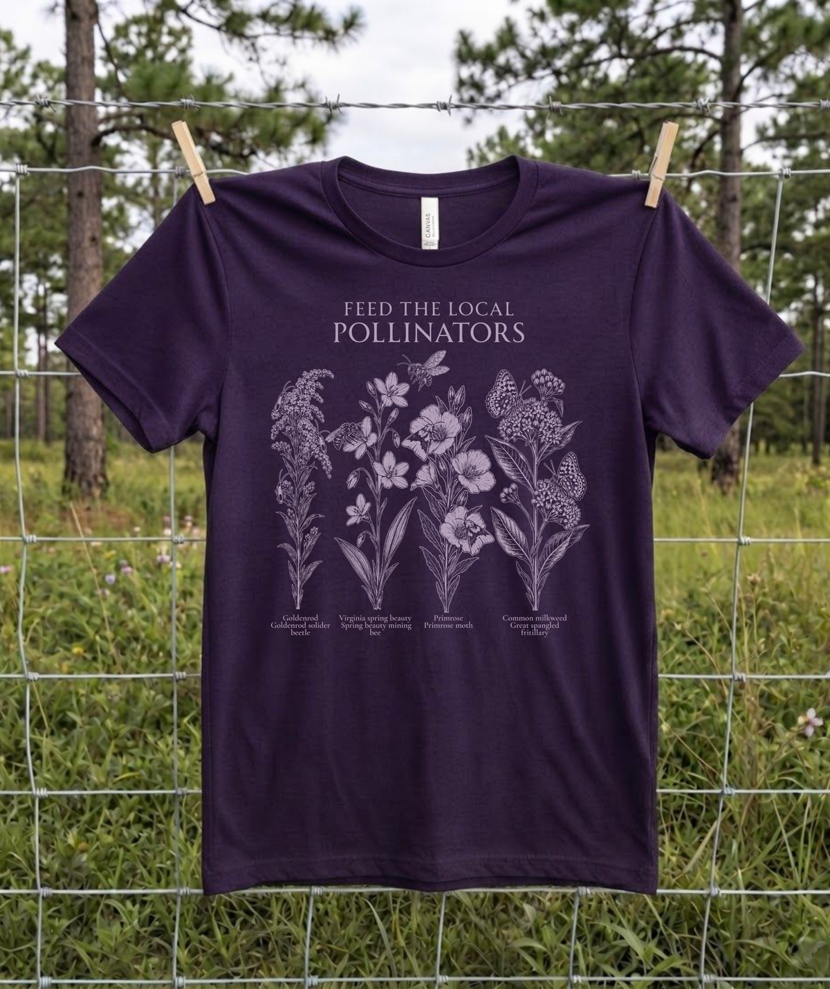 Feed the Local Pollinators Shirt