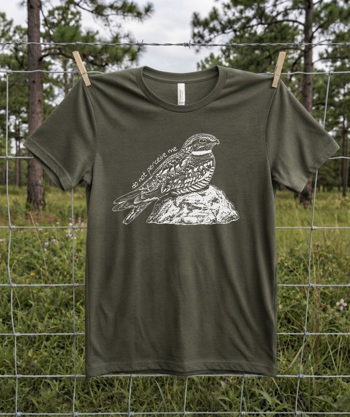 Common Nighthawk Shirt - Do Not Perceive Me