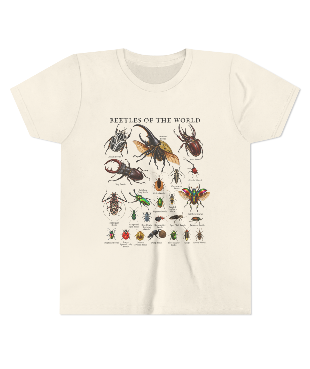 Beetles of the World Youth Shirt