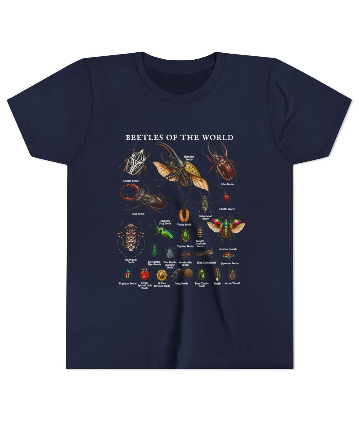 Beetles of the World Youth Shirt