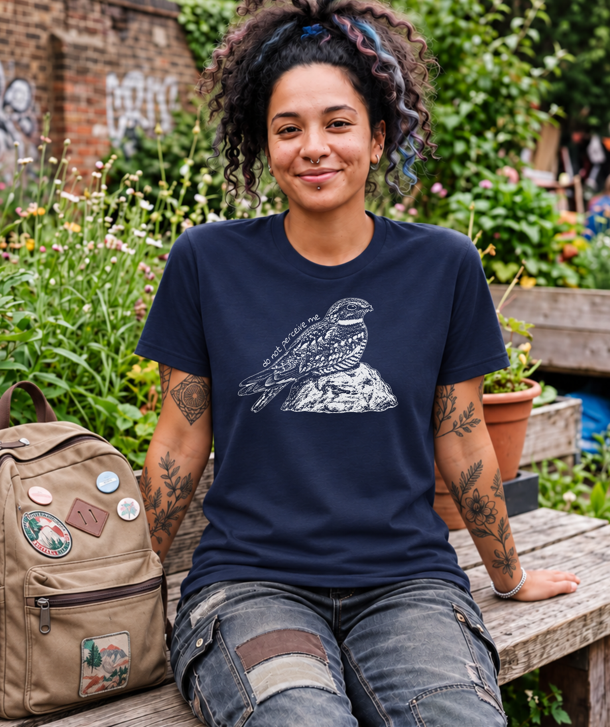 Common Nighthawk Shirt - Do Not Perceive Me